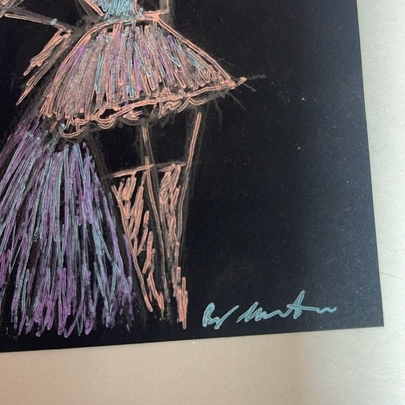 HANDCRAFTED hand made mini sketches by me fashion like sketches NWT - Picture 4 of 12